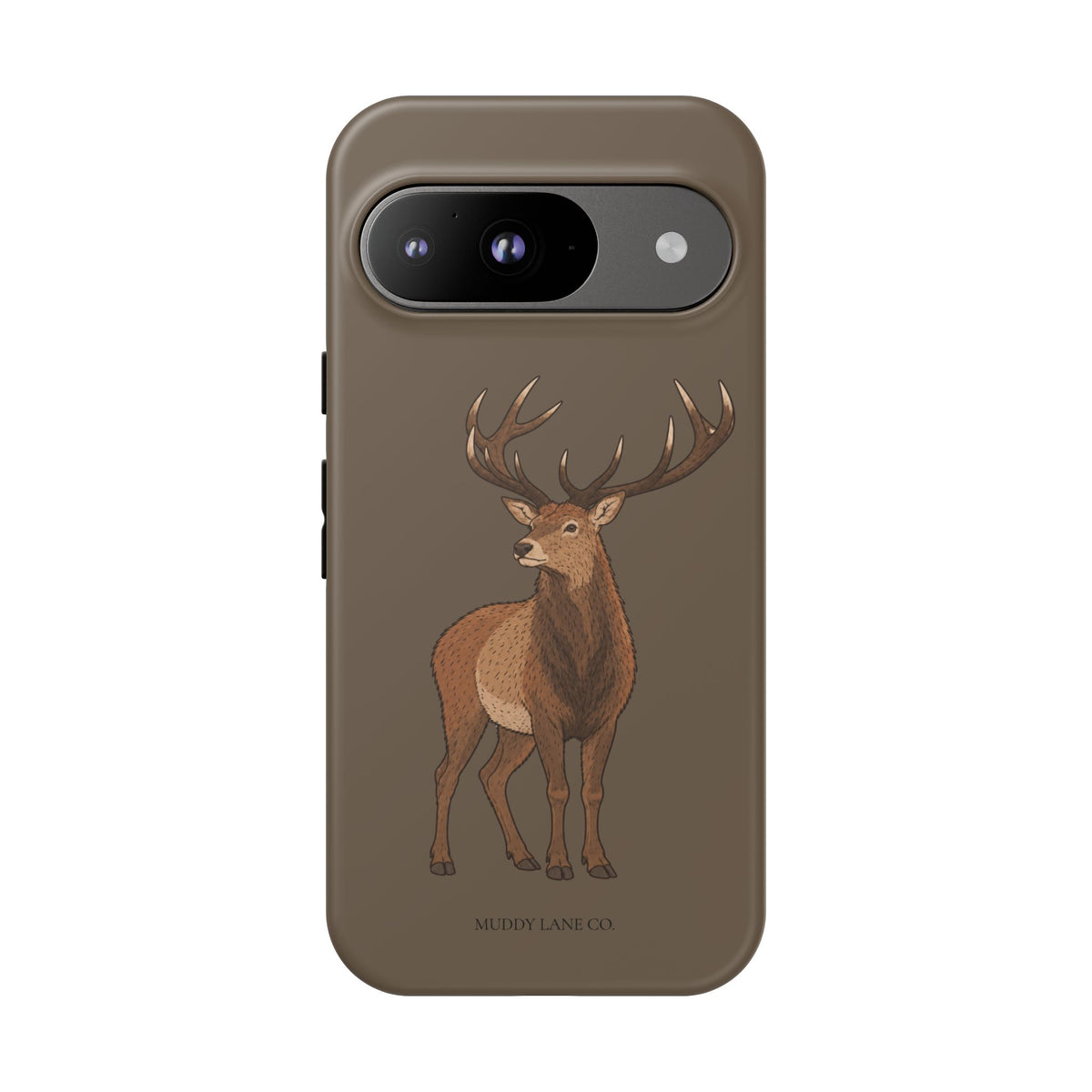 Stag Tough Phone Case in Taupe Brown Matte