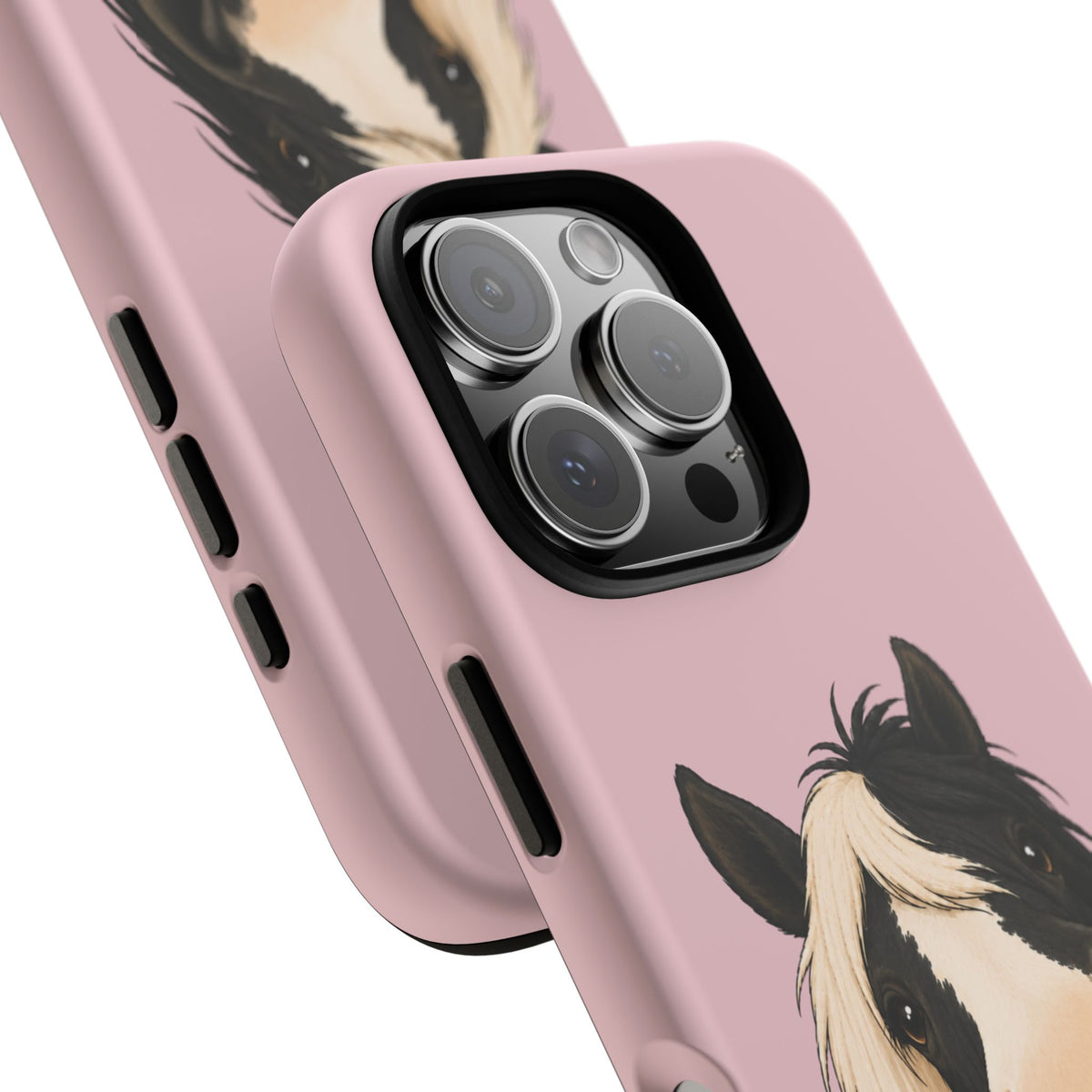 Cheeky Cob Tough Phone Case in Soft Rosette Pink Matte