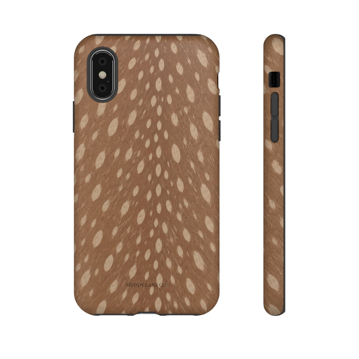 Fawn Spot Pattern phone case by Muddy Lane Co, photo 4
