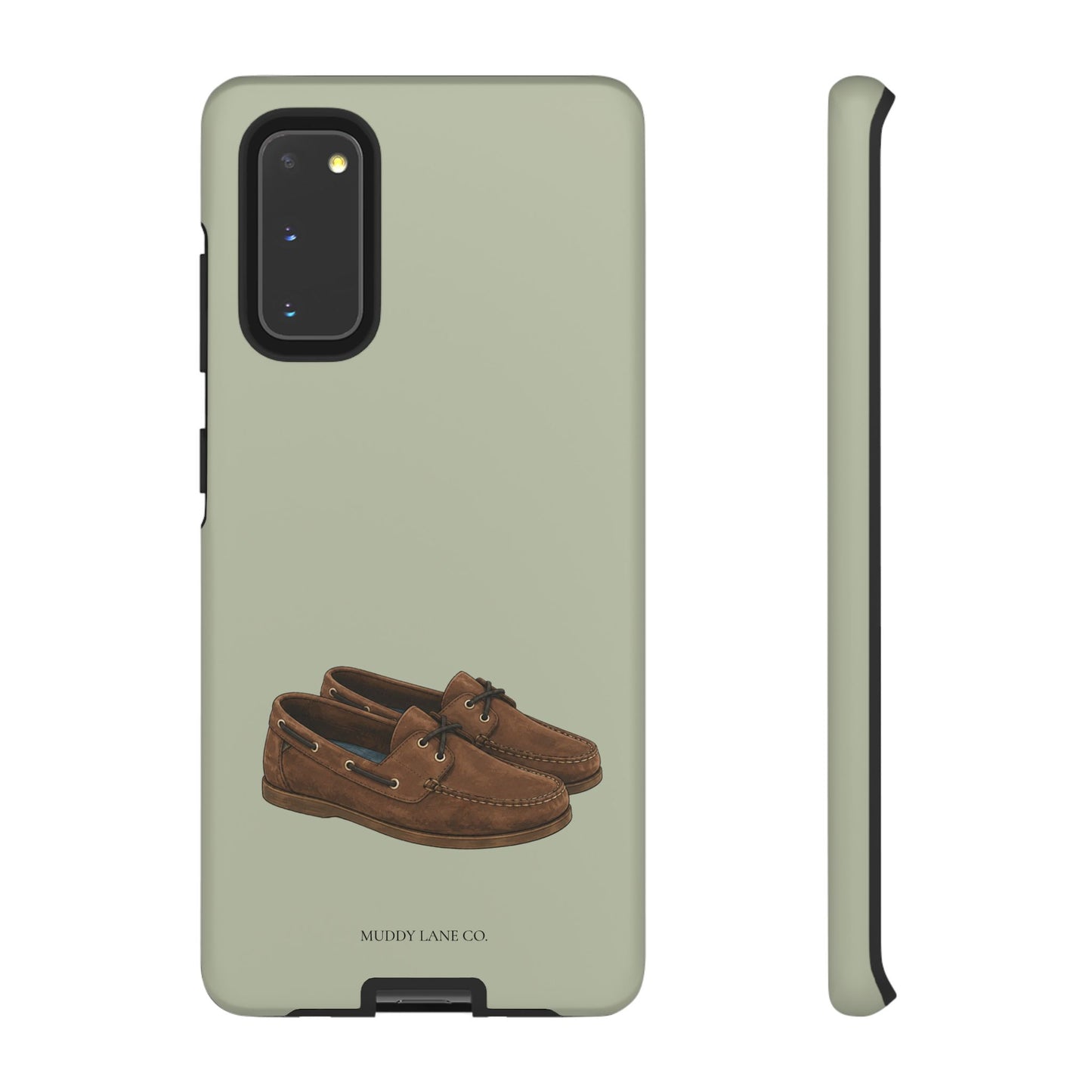 Deck Shoes Tough Phone Case in Light Sage Matte