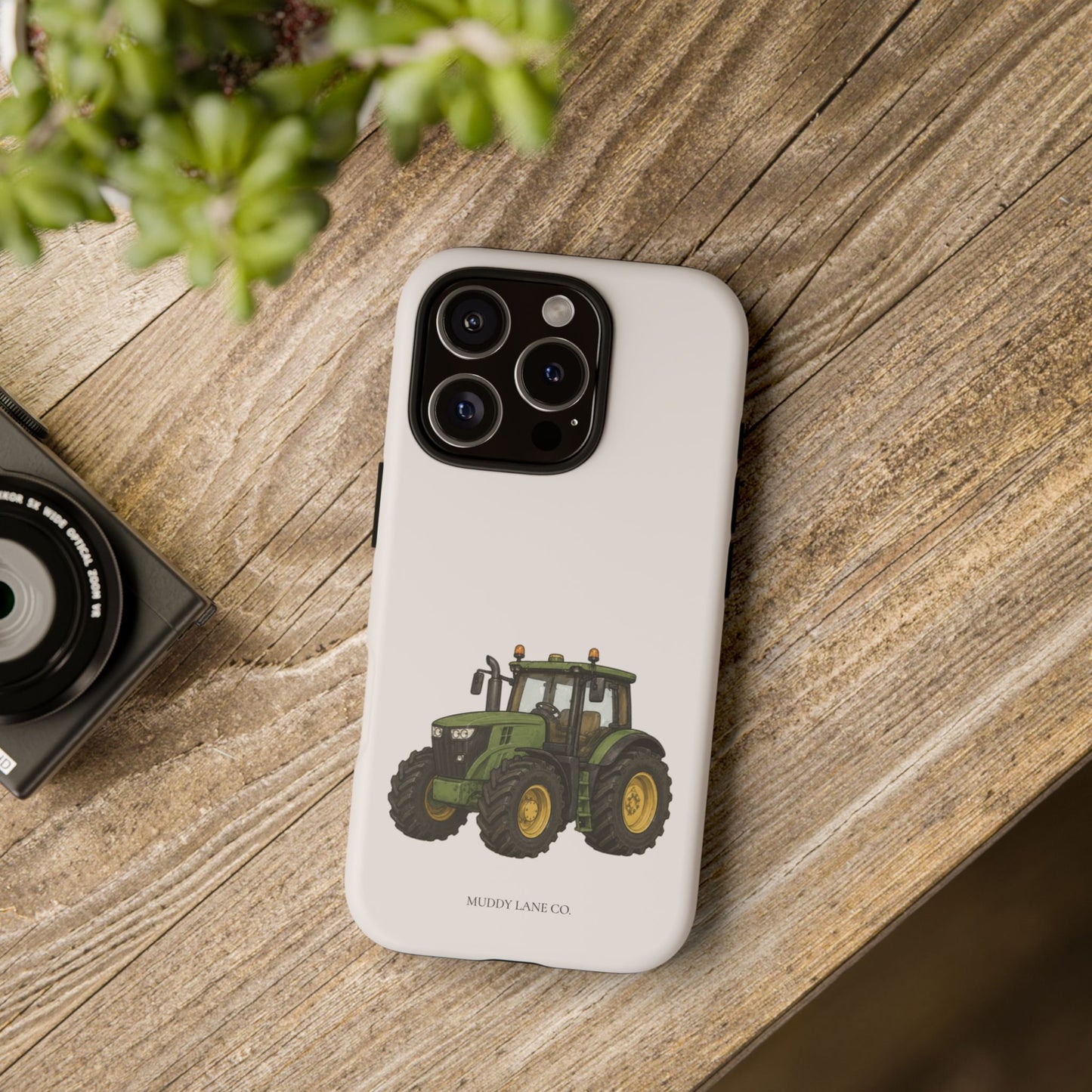 Tractor Tough Phone Case in Warm Cream Matte