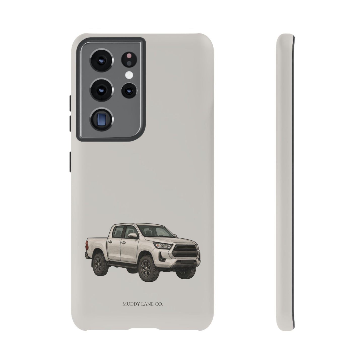 Farm Truck Tough Phone Case in Soft Grey Matte