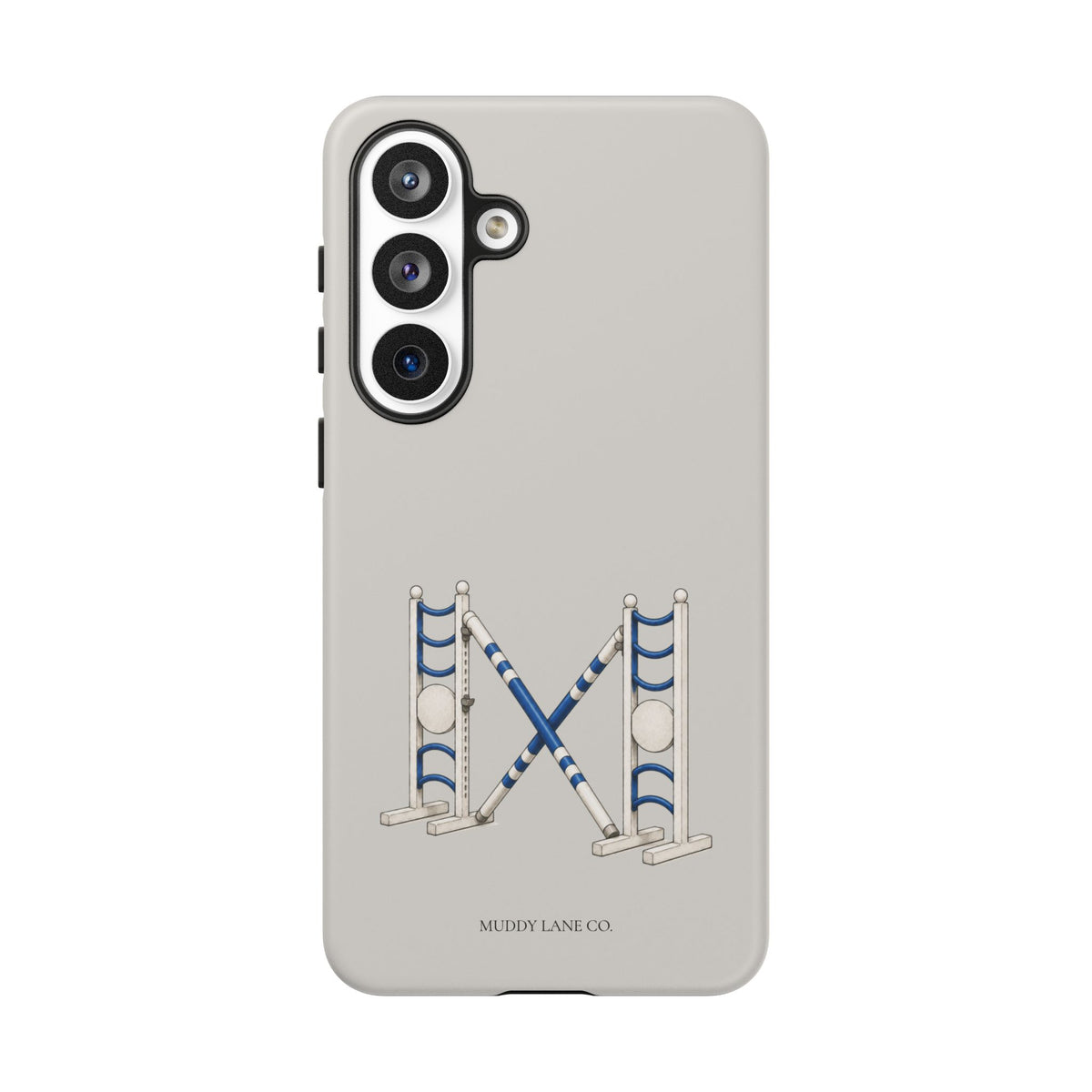 Show Jump Tough Phone Case in Soft Grey Matte