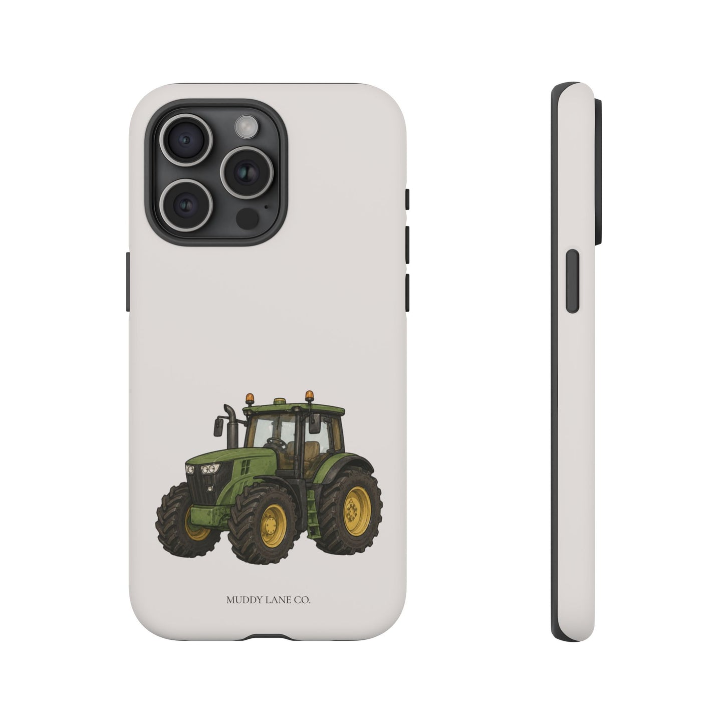 Tractor Tough Phone Case in Warm Cream Matte