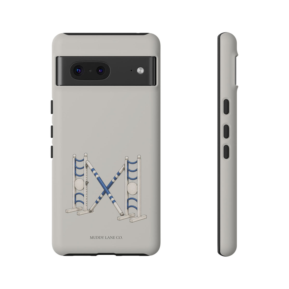Show Jump Tough Phone Case in Soft Grey Matte