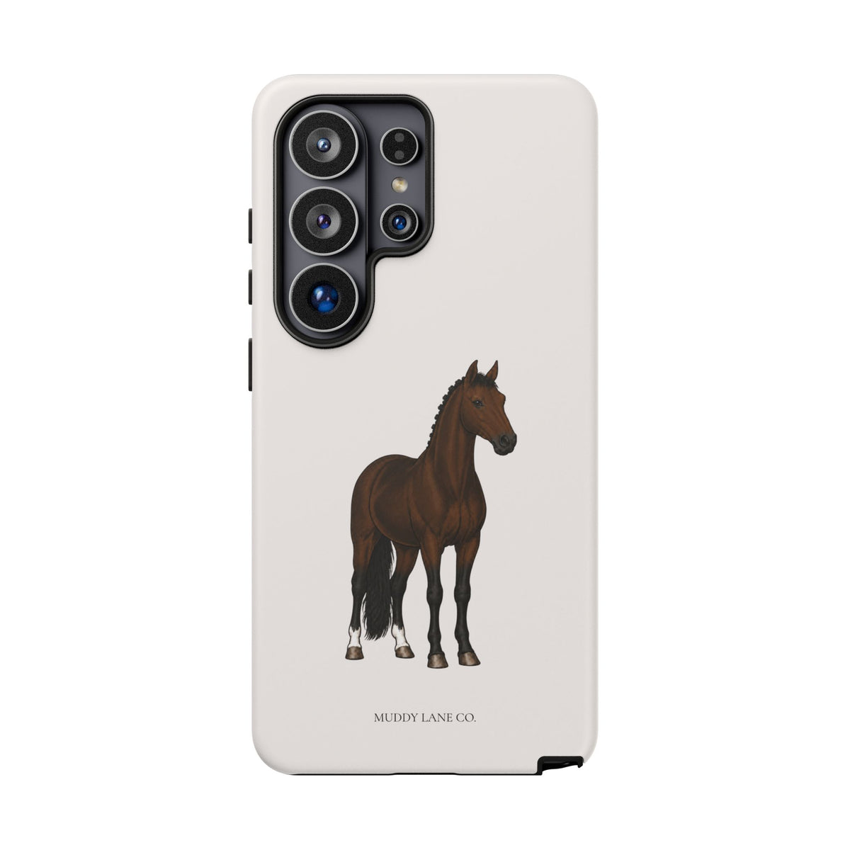Bay Horse Tough Phone Case in Warm Cream Matte