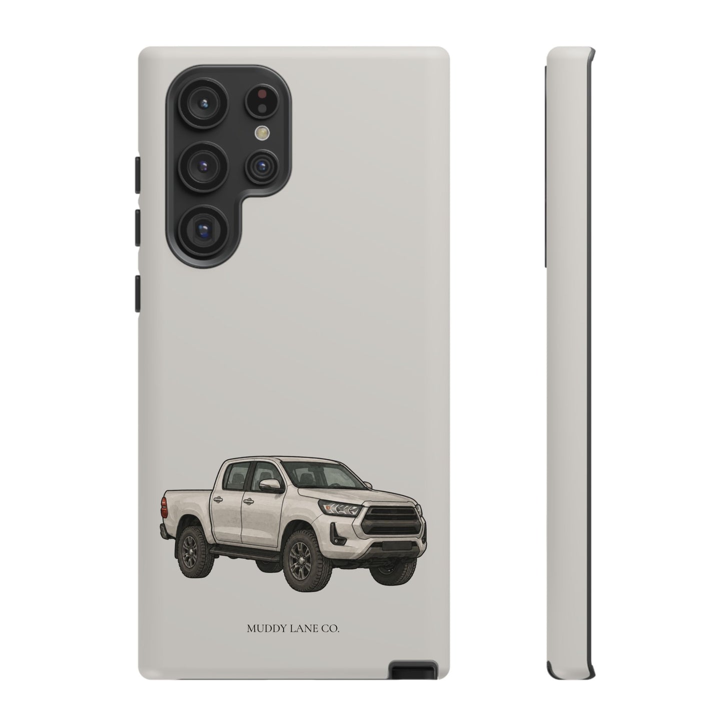 Farm Truck Tough Phone Case in Soft Grey Matte
