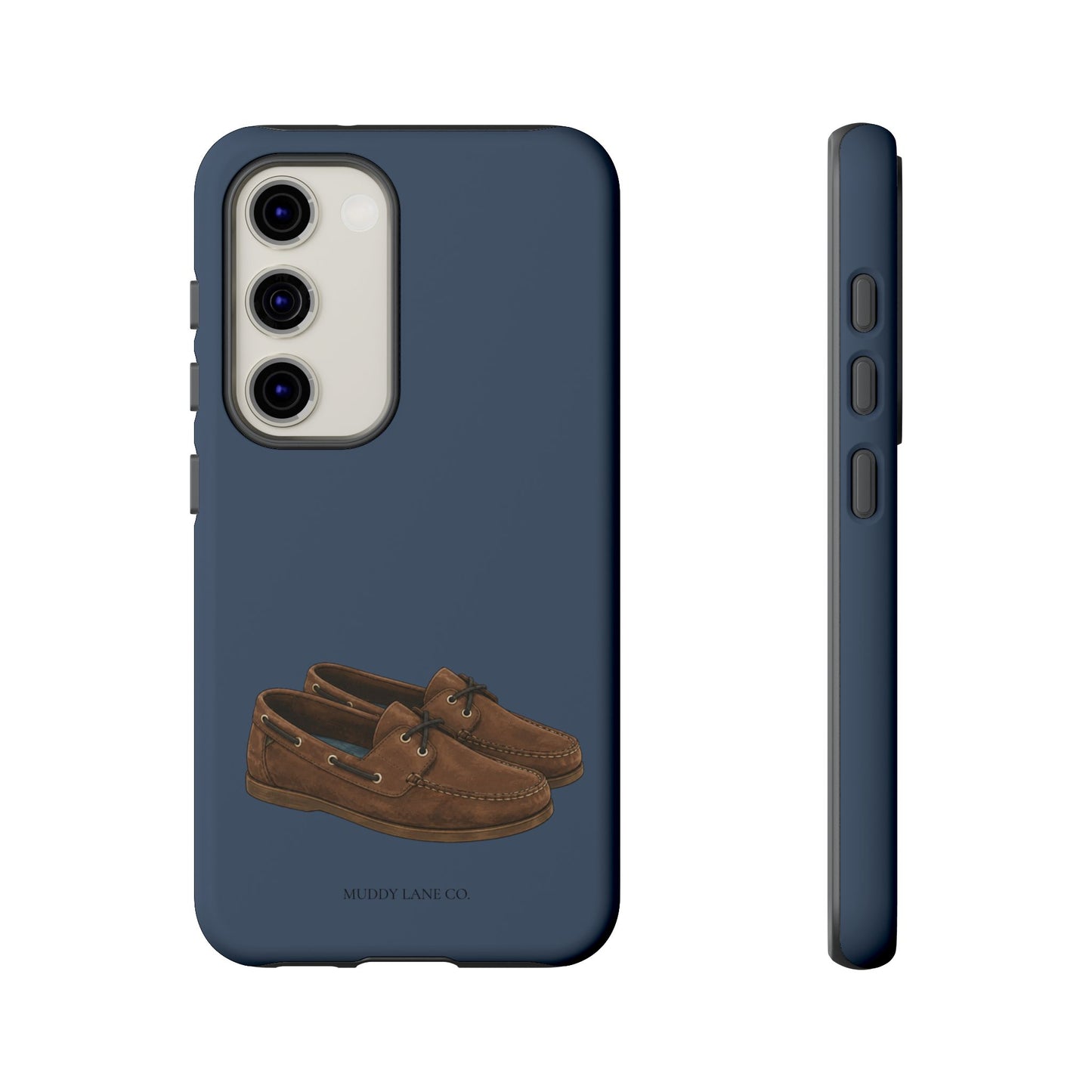 Deck Shoes Tough Phone Case in Deep Navy Matte