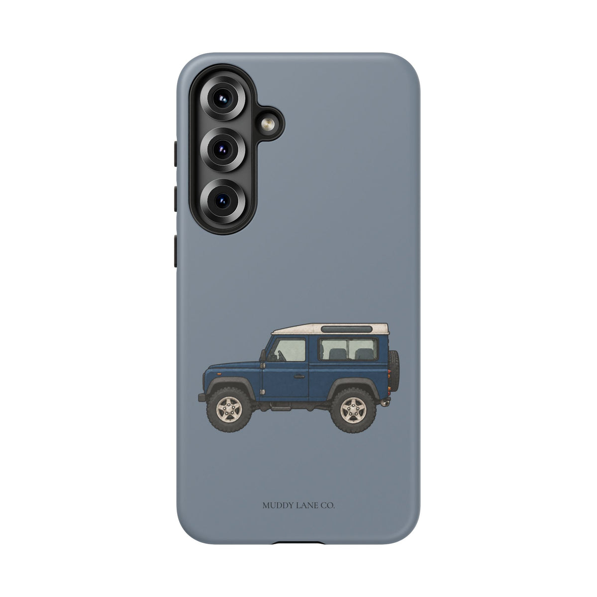 Blue Classic 4x4 Tough Phone Case in Smoke Blue Matte