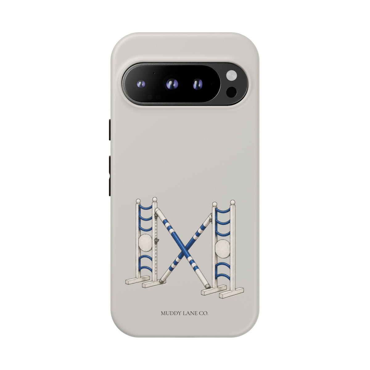 Show Jump Tough Phone Case in Soft Grey Matte
