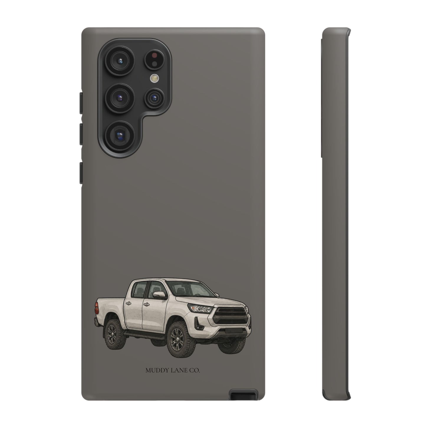 Farm Truck Tough Phone Case in Dark Grey Matte