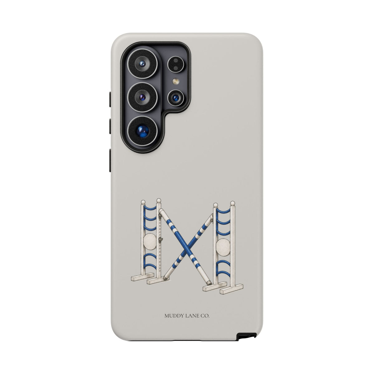 Show Jump Tough Phone Case in Soft Grey Matte