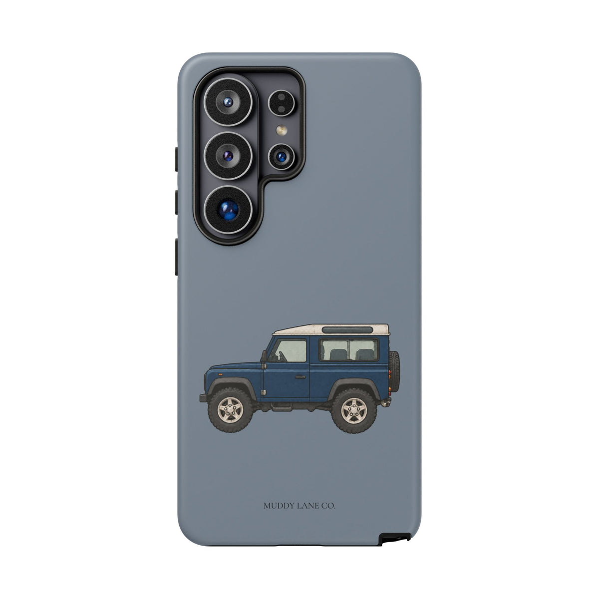 Blue Classic 4x4 Tough Phone Case in Smoke Blue Matte
