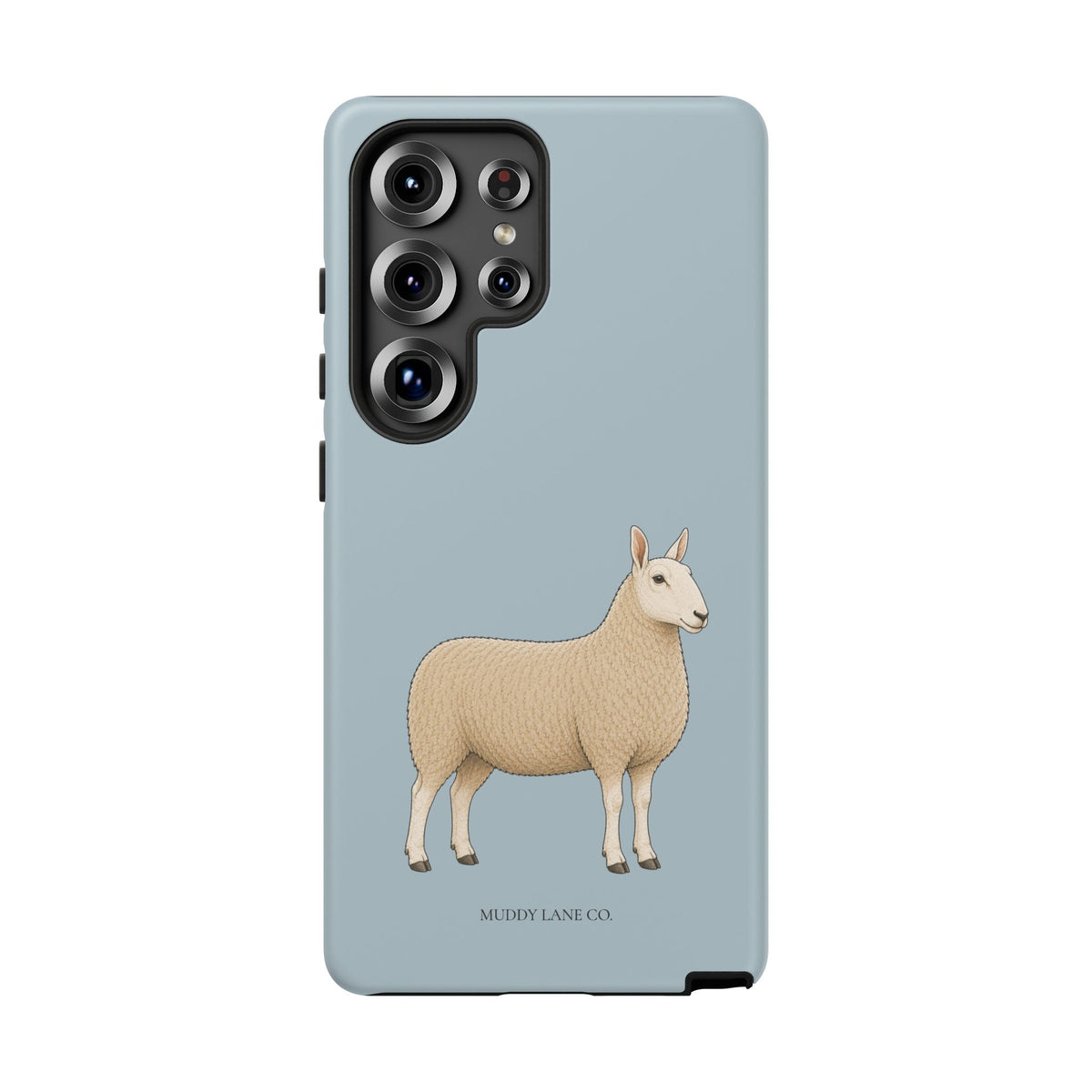 Border Leicester Tough Phone Case in Dusty Blue Matte
