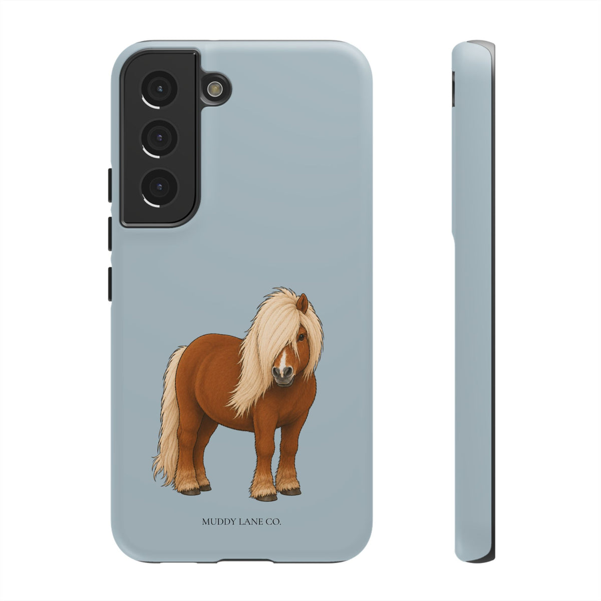 Shetty Tough Phone Case in Dusty Blue Matte