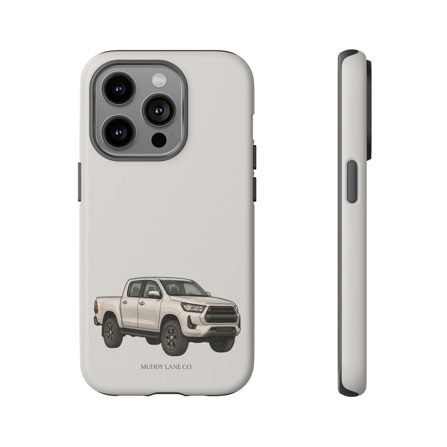 Farm Truck Tough Phone Case in Soft Grey Matte