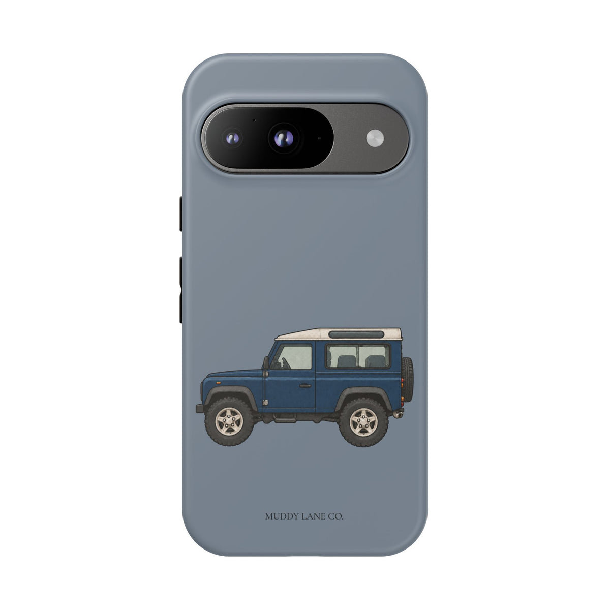 Blue Classic 4x4 Tough Phone Case in Smoke Blue Matte