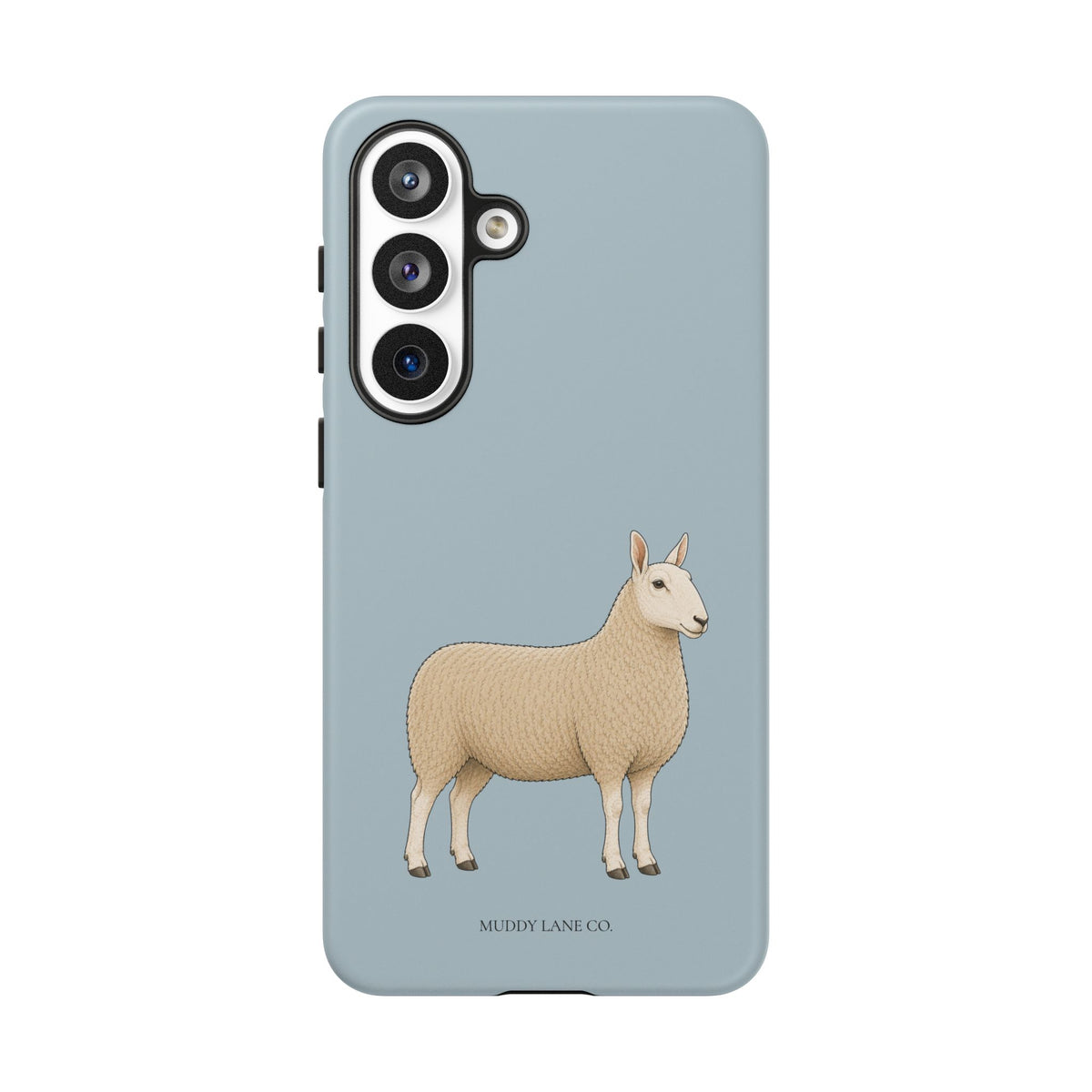 Border Leicester Tough Phone Case in Dusty Blue Matte