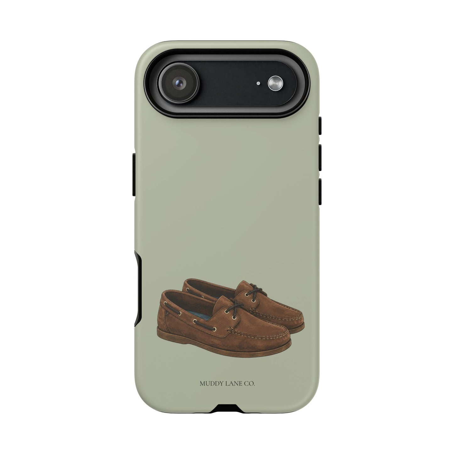 Deck Shoes Tough Phone Case in Light Sage Matte