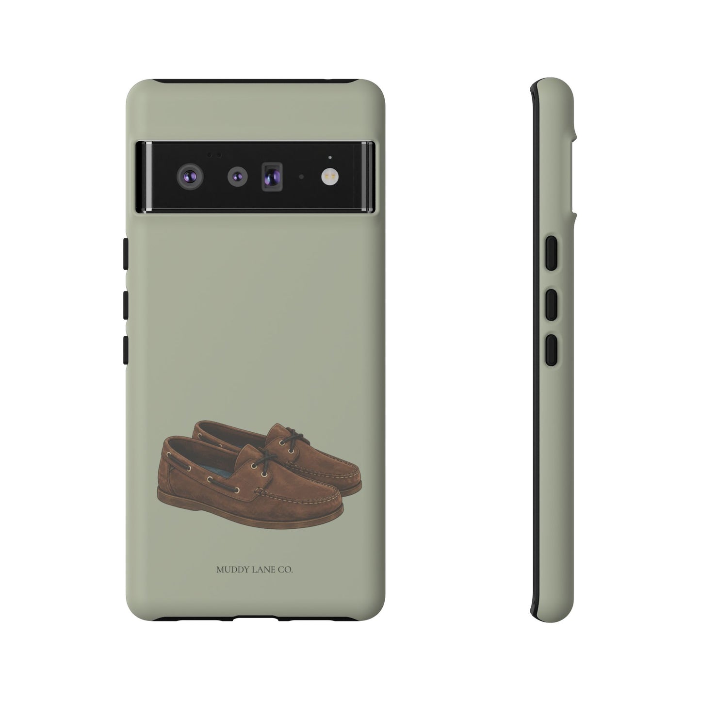Deck Shoes Tough Phone Case in Light Sage Matte