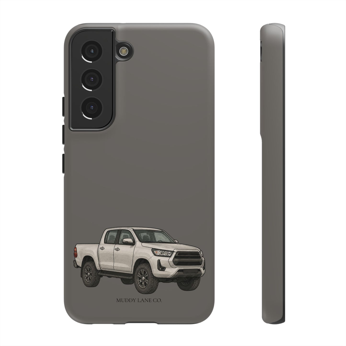 Farm Truck Tough Phone Case in Dark Grey Matte
